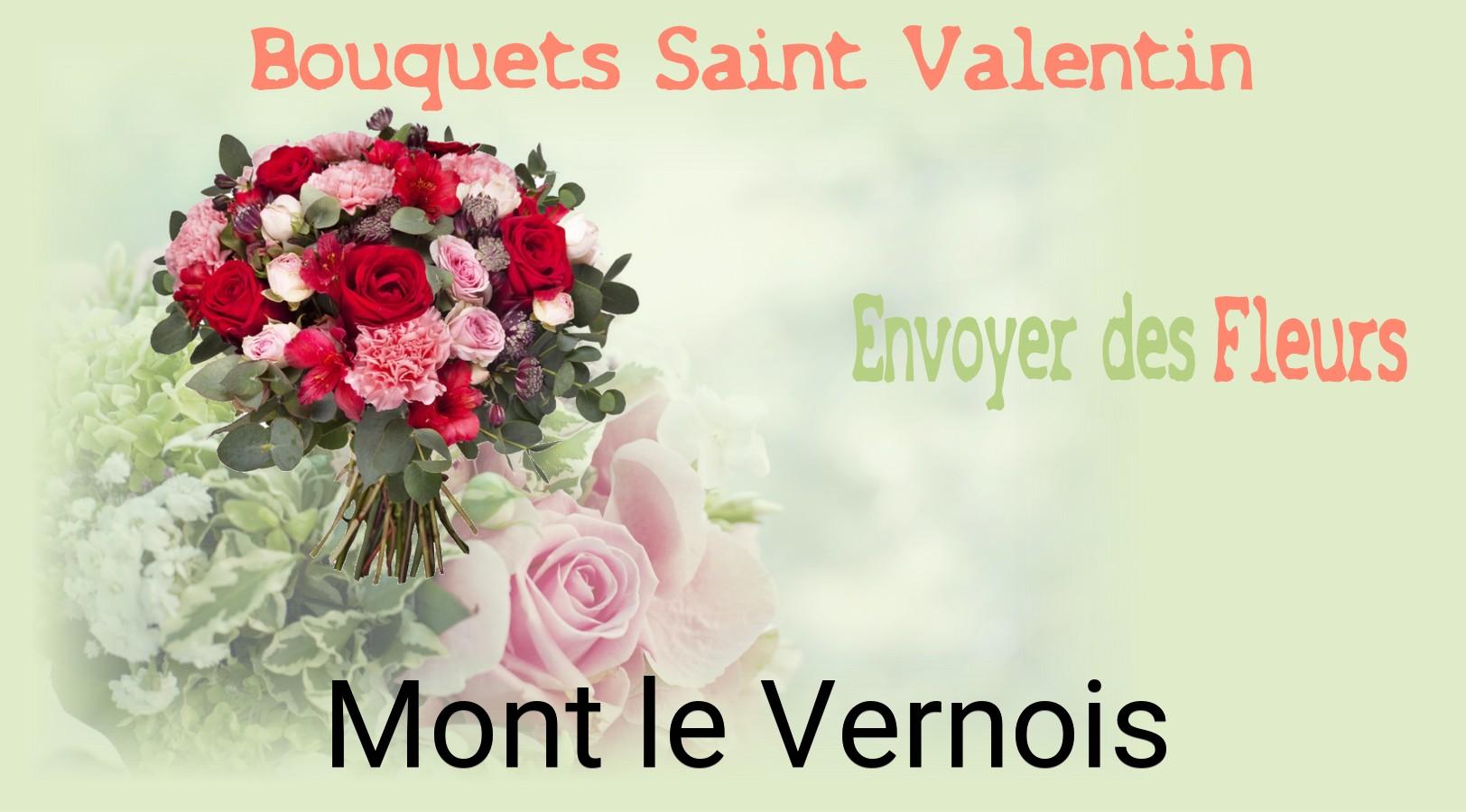 Roses de Saint-Valentin livrées à Mont-le-Vernois